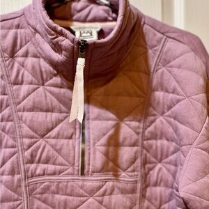 Avalanche Women's Quilted Cowl Neck Sweater - purple-Pink